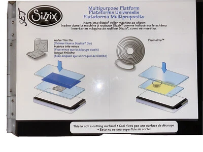 $28.64 • Buy Sizzix Big Kick Shot Vagabond Platform Multipurpose 11.5 X7 X.75 