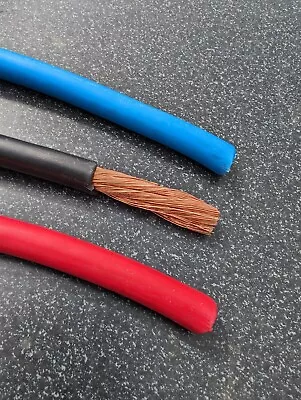 35mm TRI Rated Cable / WireFlexible Single Copper Core.125& 10m BS6231 2AWG • £11