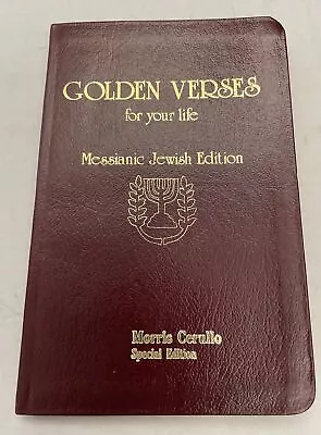 Golden Verses For Your Life Messianic Jewish Edition By Morris Cerullo • $40