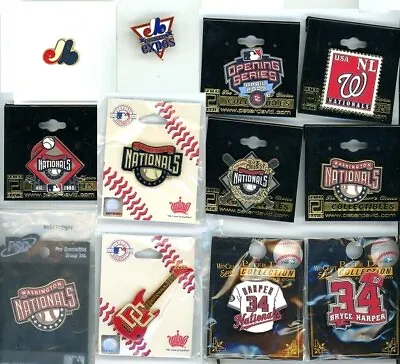 $7 • Buy Nationals Pin Choice Washington Senators Montreal Expos Bryce Harper  MLB