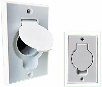 $10.99 • Buy White Wall Lid Inlet Outlet Cover For Most Central Vacuum Brands 1-1/4  