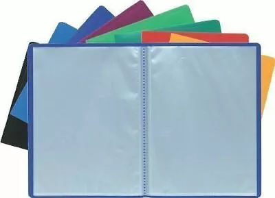 Exacompta A4 Soft Cover Display Book Anti-Glare Pockets Presentation Folders • £3.75