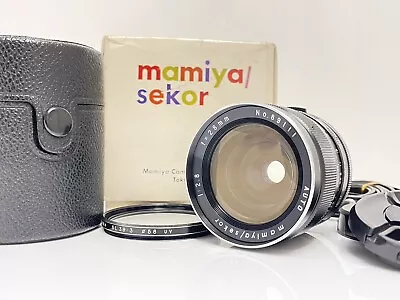 Rare With Box [Near MINT] Mamiya Sekor Auto 28mm F2.8 Wide Angle Lens From JAPAN • $129.99