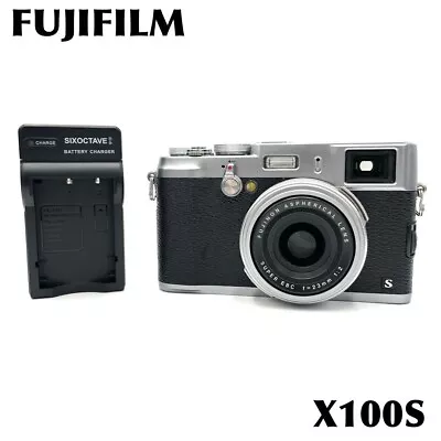 FUJIFILM Digital X100S Camera FinePix Silver Used • $669.29