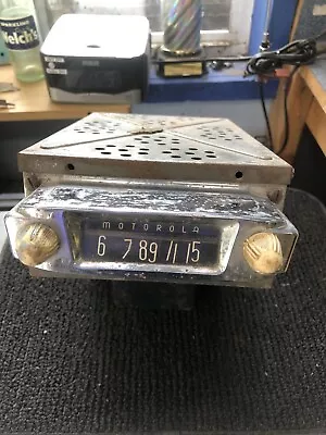1949 Motorola 309 Am Manual 6v Radio With Knobs • $90
