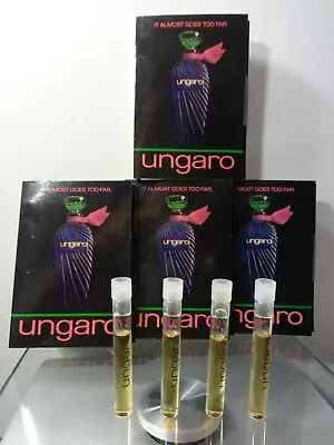 Ungaro Eau De Parfum By Emanuel Ungaro 50 Samples New With Card  • $20