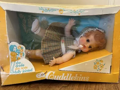 Vintage Goldberger Cuddlekins Doll ( 1970 Style #1220 ) • $24