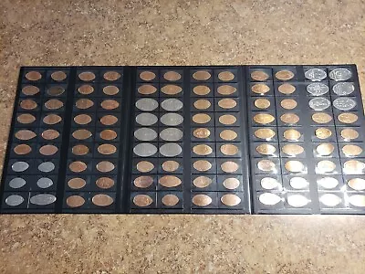 Huge Elongated / Pressed Penny Book Holds 144 Coins  • $18.99