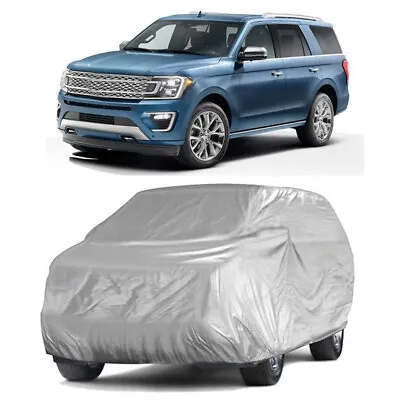 XXL Large Full SUV Car Cover Outdoor UV Protector Dust Sun For Ford Expedition • $32.29