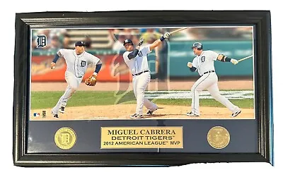 Miguel Cabrera 2012 Triple Crown Plaque • $100
