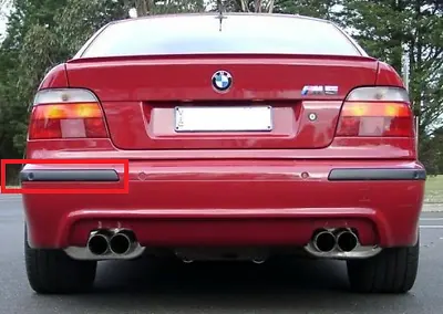 Rear Bumper M5 / M Sport Molding LEFT Side With PDC For BMW E39 95-03 • $31.15