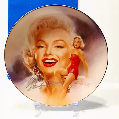 Bradford Exchange Marilyn Monroe MILLION DOLLAR STAR 3rd Issue Collector Plate - • $12.95