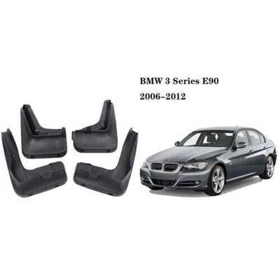 $41.39 • Buy 4pcs Heavy Duty Molded Splash Mud Flaps Guards Fenders For BMW 3 Series E90