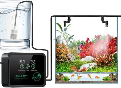 Misting System Smart Timer Reptile Mister Fogger Terrariums Humidifier... • $48.73