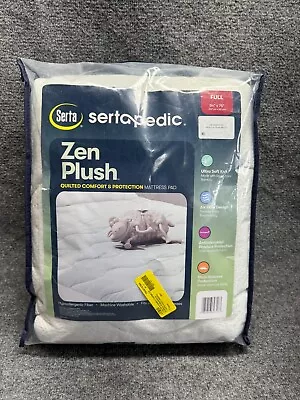 Sertapedic Zen Plush Mattress Pad Full • $29.96