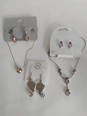 New Costume Jewellery Job Lot Necklace Earring Sets Earrings • £10