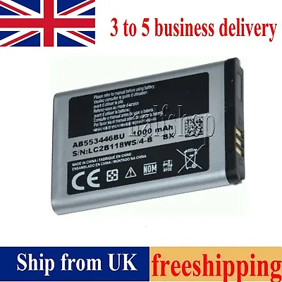 For Samsung AB553446BU Replacement Battery B2100 E2121B C3300 E2120 M110 C5130 • £12.66