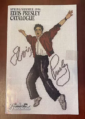 Vintage Spring/Summer 1994 Elvis Presley Catalogue Graceland Gifts Clothes • $10.12