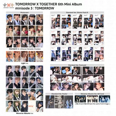 TXT Tomorrow X Together Minisode 3: TOMORROW Photocard Postcard Poster Sticker • $1.99