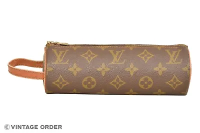 £245.55 • Buy Louis Vuitton Monogram Trousse Ronde Cosmetic Bag Pouch M47636 - YH00370