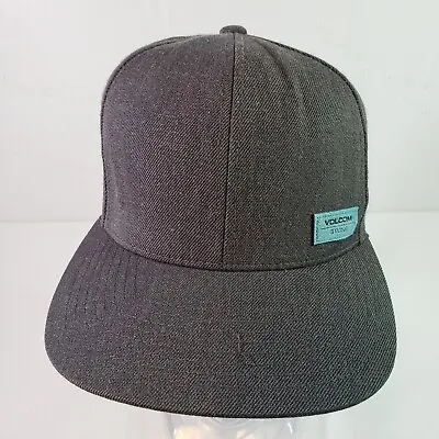 Volcom Stone Snap Back Hat Cap Surf Skate Skateboard Men Women Grey • $14.95