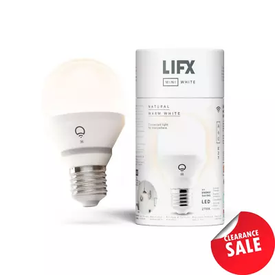 LIFX WiFi Smart Light Bulb White E27 LED Globe Lamp Alexa Google Home 800 Lm • $25