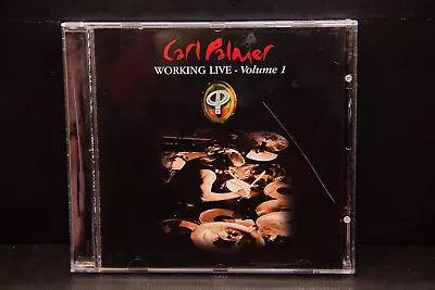 Carl Palmer – Working Live - Volume 1 - CD • $9.50