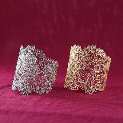 Chantilly Lace Flower Cuff Bracelet • £14.99