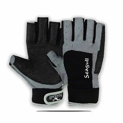 Sticky Palm Sailing Gloves Dinghy Yachting Gloves Boating  Amara Cut Finger • £13