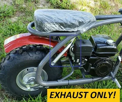 Exhaust Header For: Coleman BT200X 196cc/6.5HP Gas Mini Bike. • $44.80