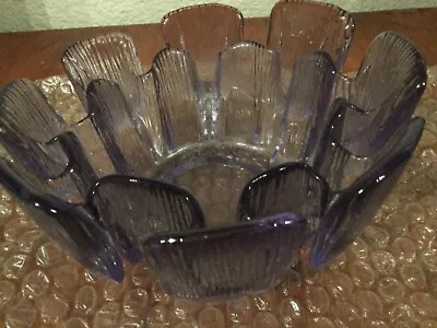 Vintage Purple Viking Glass Bowl • $40