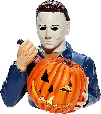 Light Up Michael Myers Statue Halloween Decoration Sam Trick R Treat With • $24.01