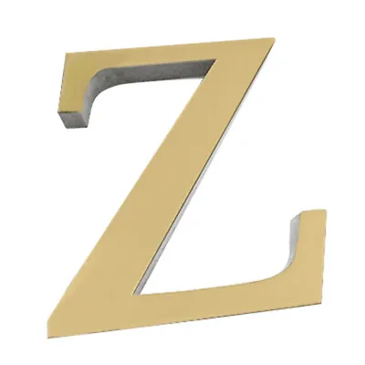 Z Letters DIY 3D Mirror Acrylic Wall Sticker Decals Home Decor Wall Art Murals • $0.01