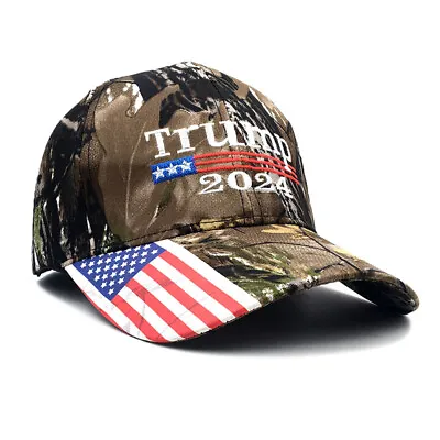 $19.25 • Buy 2024 Trump Hat Camo Hat Cap Save America Again Donald MAGA KAG Take America Back