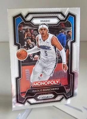 PAOLO BANCHERO Magic 2023-24 Panini NBA Prizm Monopoly Basketball • £3