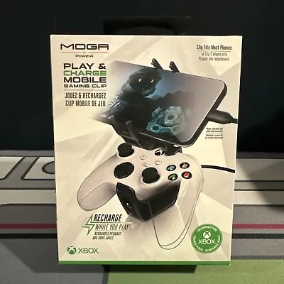 PowerA - MOGA - Play & Charge Mobile Gaming Clip For Xbox (New Sealed) • $13.49