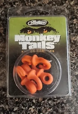 Mathews Monkey Tails - Compound Bow String Dampers Orange 4pk 80570 Archery Z7 • $15.99