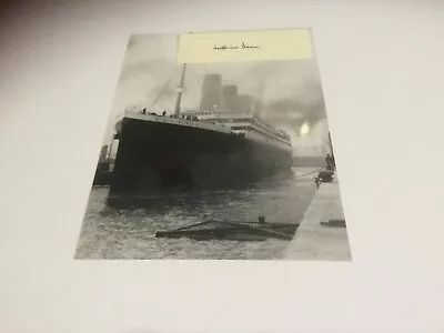 $35 • Buy Titanic / Millvina Dean Hand Signed * CLOSEOUT SALE *