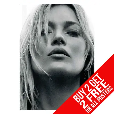 Kate Moss Model Topshop Poster A4 A3 Size Print - Buy 2 Get Any 2 Free • £6.97