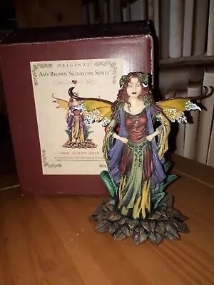 Amy Brown Signature Series Autumn Queen Fairy Figurine • £80