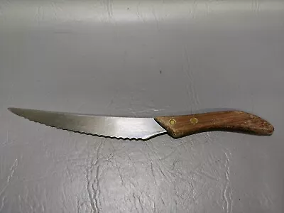 Raadvad Rustfri Pilet Nr 3 Stainless Carving Knife 8  Blade Wooden Handle (3B) • $29.99