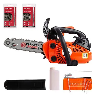£94.48 • Buy 26cc 10  Petrol Top Handle Topping Chainsaw - Free Bar Cover & More