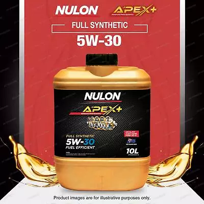 Nulon APEX+ Full Synthetic 5W-30 Fuel Efficient Engine Oil 10L APX5W30A5-10 • $148.95