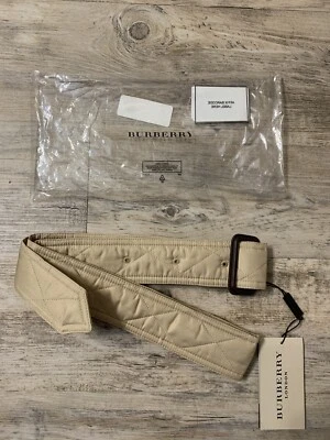 £43.55 • Buy Burberry Trench REPLACEMENT BELT ONLY For Coats Jackets Quilted Size L Beige