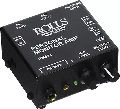 Pm50S Personal Monitor Amplifier  Black • $95.99