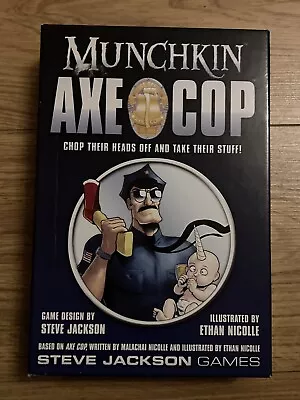 Munchkin AXE COP - Card Game - Malachai & Ethan Nicolle • £9.99