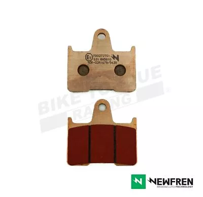 Newfren Sintered Rear Brake Pads For Kawasaki ZZR 1400 Performance Sport 2017-18 • £36