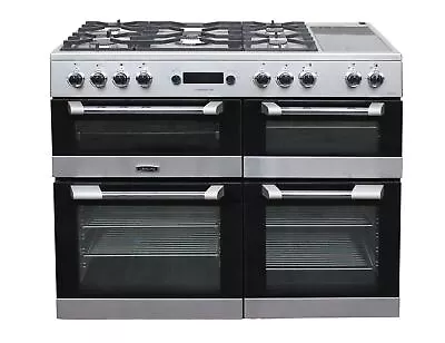 Leisure Range Cooker 110 Cm Dual Fuel 3 Ovens CS110F722X Stainless Steel #2036 • £849