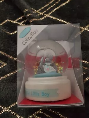 £21.90 • Buy Me To You Christmas Snow Globe It's A Boy Boxed 