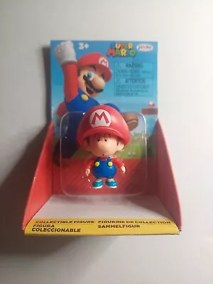 Jakks Pacific Super Mario - Baby Mario - 2.5  Action Figure • $10.98